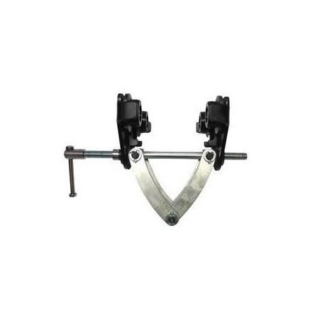 Cm 0 Ctp Adjustable Trolley Clamp, 2 Ton Load, 3 To 778 In Jaw, Steel, Nut Handle Locking 5500025